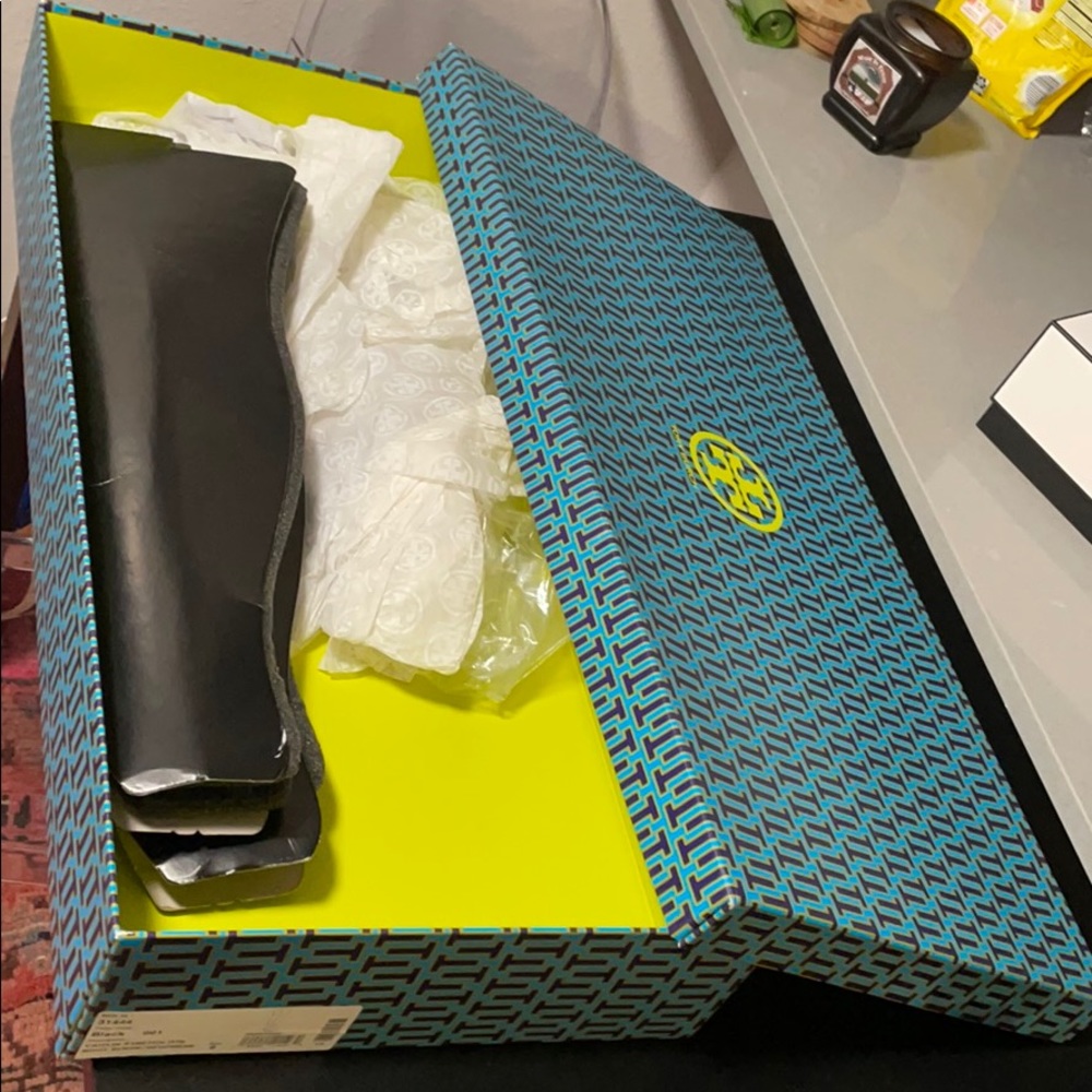 Tory Burch Boot BOX ONLY with shapers and paper